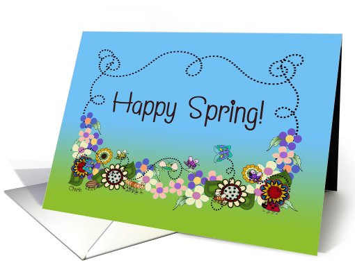 Happy Spring! card (578237)