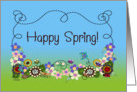 Happy Spring! card