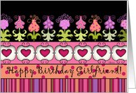 Happy Birthday Girlfriend! card