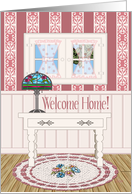 Welcome Home! card