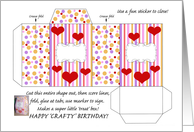 Happy Crafty Birthday card