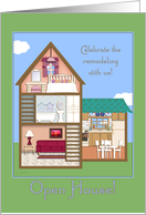 Open House Invitations Remodeling Home card