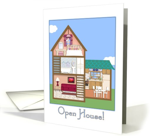 Open House Invitation card (611297)