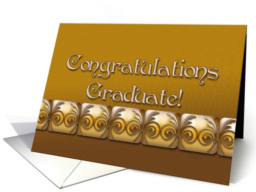 Congratulations Graduate! card (612505)