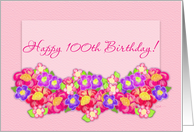 Happy 100th Birthday card