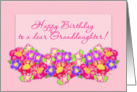 Happy Birthday Granddaughter card