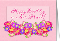 Happy Birthday Dear Friend card