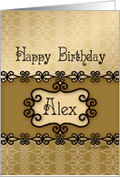 Happy Birthday Alex,...