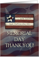 Memorial Day Thank...