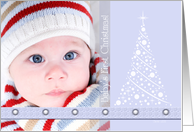 Baby’s First Christmas Photo Card You Customize card