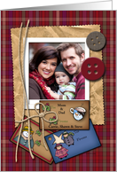 Christmas Gift Tags Photo Card - You Customize card