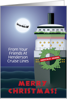 Christmas Cruiser, Merry Christmas! Holiday Cruise Line, You Customize card