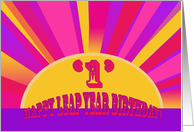 Happy Leap Year Birthday! 1 Year Old card