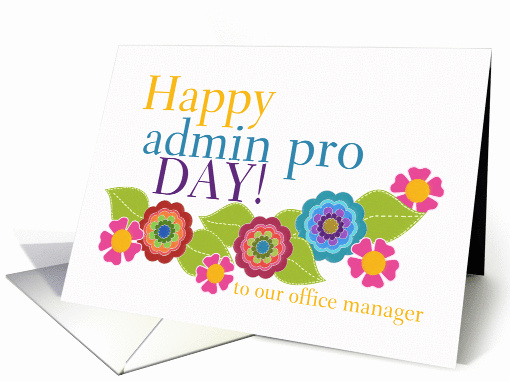 Office Manager, Happy Administrative Professionals Day,... (916631)