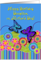 Happy Birthday Daughter Mother’s Day Butterfies card