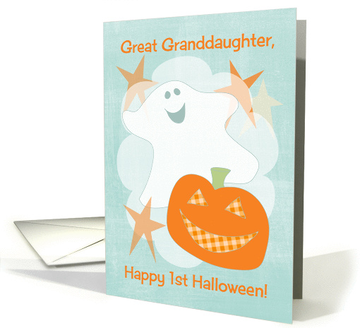 Great Granddaughter First Halloween, Whimsical Ghost,... (966367)