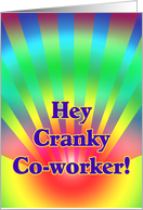 National Cranky Co-worker Day, It’s Your Day! October 27th card