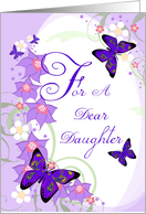 For A Dear Daughter,...
