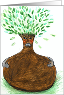 Baobab Tree card