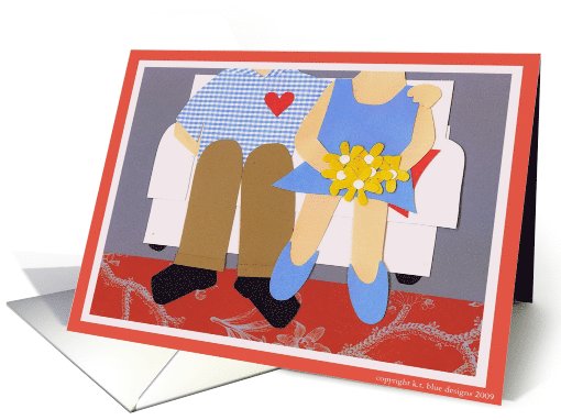 love makes your heart smile card (545478)