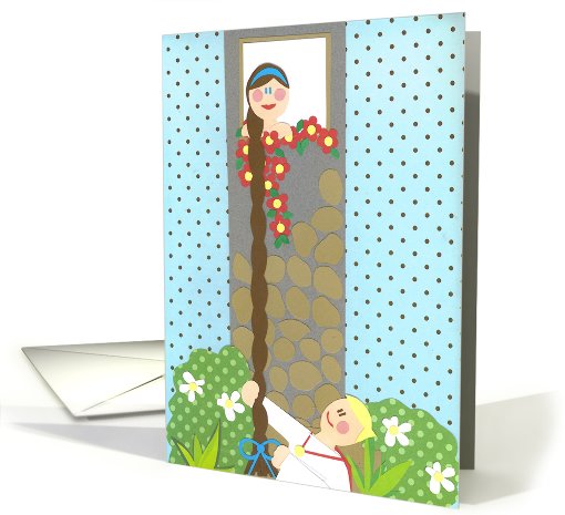 rapunzel card (545497)
