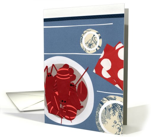 lobster supper card (676344)