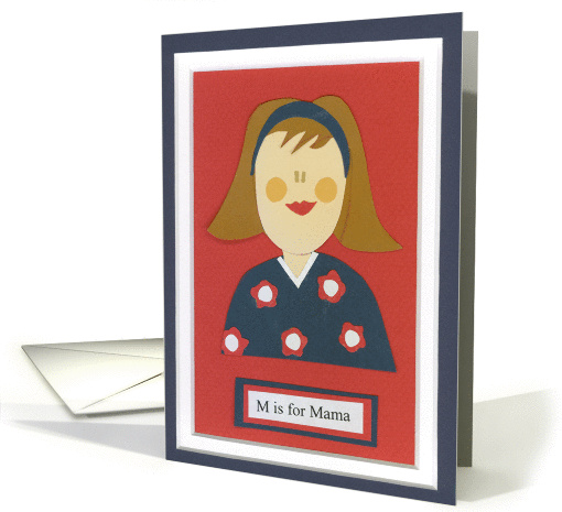 M is for Mama card (76035)