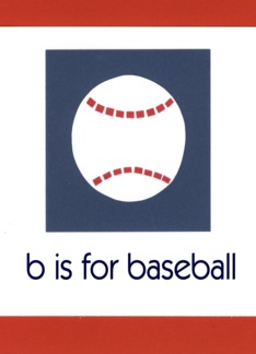 b is for baseball