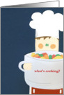 what’s cooking? card