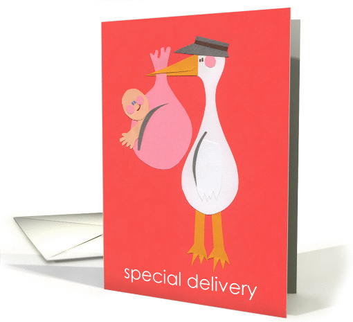 special delivery girl card (884725)