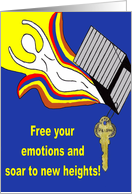 Free Your Emotions card