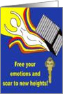 Free Your Emotions card