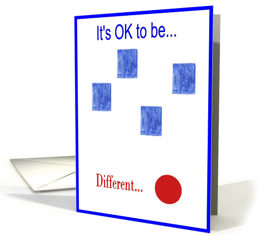 It's OK to be different card (75594)