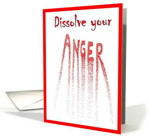 Dissolve your anger card (76212)