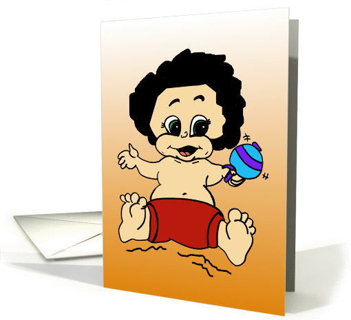 Congratulations on the Adoption of your new addition card (109035)