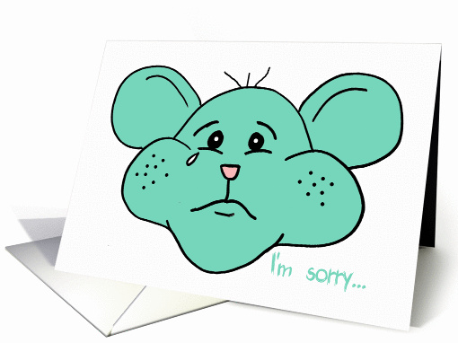 I'm sorry card (109045)