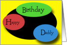 Happy Birthday Daddy card