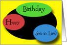 Happy Birthday Son in Law card