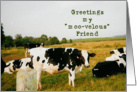 Greetings My Moo-velous Friend card