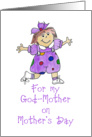 For My God-Mother on Mother’s Day card