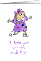 I Love You THIS Much card