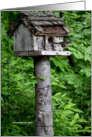 Birdhouse Thank You card