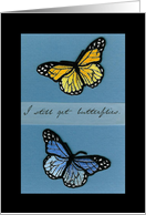 I Still Get Butterflies card