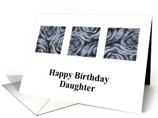 Rose Squares card (75628)