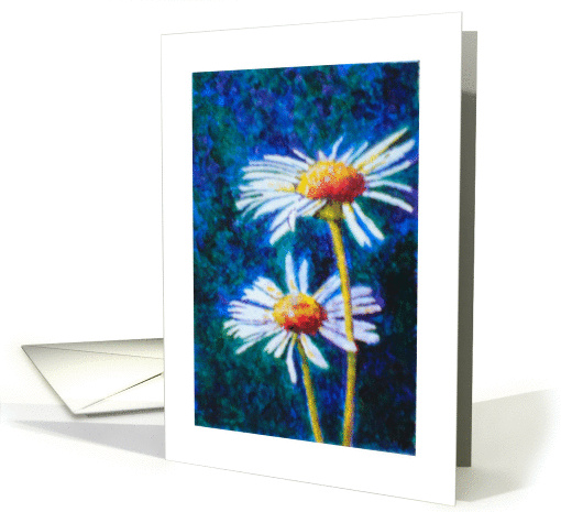 Daisies card (75893)