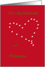 I Give You My Heart (Husband) card