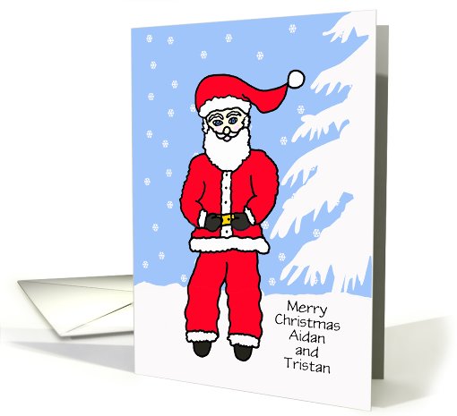 Christmas Letter from Santa - You Personalize card (1001079)