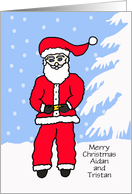 Christmas Letter from Santa - You Personalize card