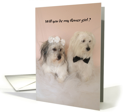 Will you be my flower girl? card (108452)