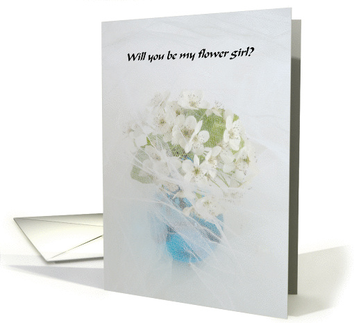 Will you be my flower girl? card (108548)